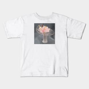 Vase and a silk flower Kids T-Shirt